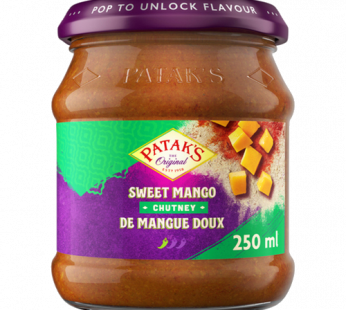Patak’s-Sweet Mango Chutney 250ml