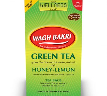 WB GREEN TEA BAGS HONEY LEMON 37,5GM